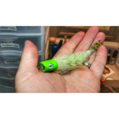 Flymen Surface Suducer Howitzer Baitfish Poper Head - Funky Fly Tying -Fishing Accessories Store Brandon Bailes Howitzer Fly