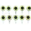 Funky Chartreuse/Mirage Tab Eyes 3D - Funky Fly Tying -Fishing Accessories Store Charteruse Mirage Tab Eyes 3D