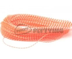 Hareline Chicone Regular Crusher Legs - Funky Fly Tying -Fishing Accessories Store Chicone Regular Crusher Legs Barred Fl Orange 1