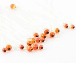 Funky Shrimp Eyes - Funky Fly Tying 20 Funky Shrimp Eyes - Funky Fly Tying -Fishing Accessories Store DNA Funky Shrimp Eyes Orange