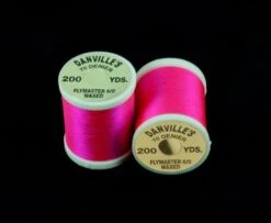 Danville's Flymaster 70 Denier Thread - Funky Fly Tying -Fishing Accessories Store Danvilles Flymaster 6 0 70 Denier Thread Fluo Red