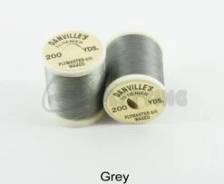 Danville's Flymaster 70 Denier Thread - Funky Fly Tying -Fishing Accessories Store Danvilles Flymaster 6 0 70 Denier Thread Grey 1