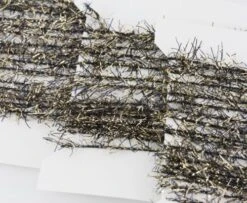 Funky 10mm Black & Gold Straggle Fritz - Funky Fly Tying