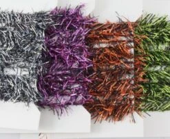 Funky 10mm Black And Dyed Holographic - Funky Fly Tying -Fishing Accessories Store Funky 10mm Black and Dyed Holographic 2