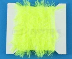 Funky 10mm Neon Lights Straggle Fritz - Funky Fly Tying -Fishing Accessories Store Funky 10mm Neon Lights Straggle Fritz Fluo Yellow 1