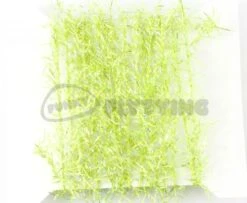 Funky 10mm UV And Dyed Holographic - Funky Fly Tying -Fishing Accessories Store Funky 10mm UV and Dyed Holographic Chartreuse 1