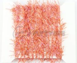 Funky 10mm UV And Dyed Holographic - Funky Fly Tying -Fishing Accessories Store Funky 10mm UV and Dyed Holographic Orange