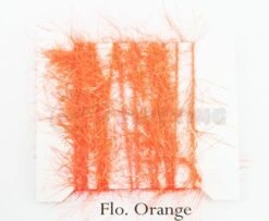 Funky 17mm Straggle Fritz - Funky Fly Tying -Fishing Accessories Store Funky 17mm Straggle Fritz Flo Orange