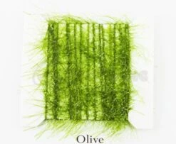 Funky 17mm Straggle Fritz - Funky Fly Tying -Fishing Accessories Store Funky 17mm Straggle Fritz Olive