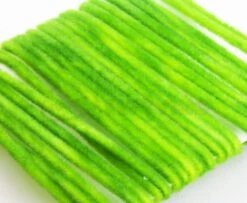 Funky Micro Chenille - Funky Fly Tying -Fishing Accessories Store Funky 2mm Chenille Seaweed Green 1