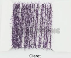 Funky 3D Micro Straggle UV & Silver Fritz - Funky Fly Tying -Fishing Accessories Store Funky 3D Micro Straggle Uv Silver Fritz Claret 1