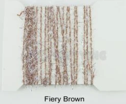 Funky 3D Micro Straggle UV & Silver Fritz - Funky Fly Tying -Fishing Accessories Store Funky 3D Micro Straggle Uv Silver Fritz Fiery Brown 1