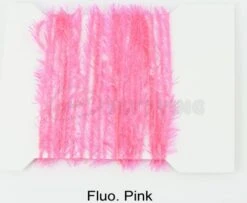 Funky 5mm Crystal Hackle Fritz - Funky Fly Tying -Fishing Accessories Store Funky 5mm Crystal Hackle Fritz Fluo Pink