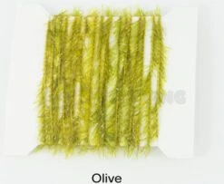 Funky 5mm Crystal Hackle Fritz - Funky Fly Tying -Fishing Accessories Store Funky 5mm Crystal Hackle Fritz Olive