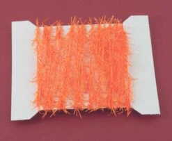 Funky 6mm Neon Hackle - Funky Fly Tying -Fishing Accessories Store Funky 6mm Neon Hackle Fluo Orange 1