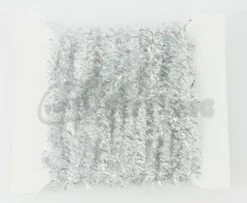 Funky Metallic Gold And Silver Fritz - Funky Fly Tying -Fishing Accessories Store Funky Metallic Gold and Silver Fritz Silver 1