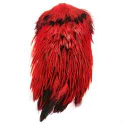 Funky Dyed Badger Saddle - Funky Fly Tying -Fishing Accessories Store Funky Dyed Badger Saddle Red 40 scaled 2