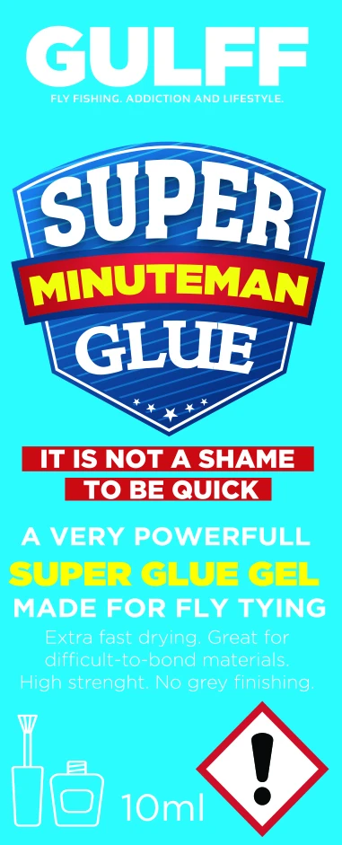 Gulff Minute Man Superglue - Funky Fly Tying 3 Gulff Minute Man Superglue - Funky Fly Tying