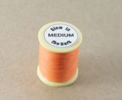 Funky Glow In The Dark Tinsel 5 Colours - Funky Fly Tying -Fishing Accessories Store Glow In The Dark Tinsel 5 Colours Hot Orange