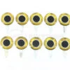 Funky Gold/Silver Tab Eyes 3D - Funky Fly Tying -Fishing Accessories Store Gold Silver Tab Eyes 3D