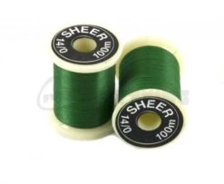 Gordon Griffiths Sheer 14/0 Ultrafine - Funky Fly Tying -Fishing Accessories Store Gordon Griffiths Sheer 14 0 Ultrafine Buzzer Green