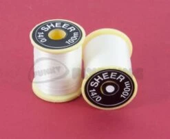 Gordon Griffiths Sheer 14/0 Ultrafine - Funky Fly Tying -Fishing Accessories Store Gordon Griffiths Sheer 14 0 Ultrafine White 1