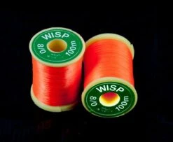 Gordon Griffiths Wisp 8/0 Microfine Thread - Funky Fly Tying -Fishing Accessories Store Gordon Griffiths Wisp 8 0 Microfine Thread Fluo Orange