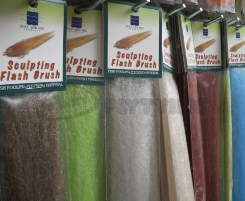 H2O Sculpting Flash Brush 5" - Funky Fly Tying 4 H2O Sculpting Flash Brush 5" - Funky Fly Tying - Image 2