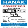 Hanak 100 BL Dry Fly Hook - Funky Fly Tying