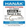 Hanak 290BL Nymph & Wet Hook Long Shank - Funky Fly Tying -Fishing Accessories Store Hanak 290BL Nymph Wet Hook Long Shank
