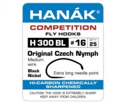 Hanak 300BL Original Czech Nymph Hook - Funky Fly Tying