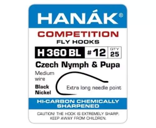 Hanak 360BL Caddis-Shrimp Hook - Funky Fly Tying 4 Hanak 360BL Caddis-Shrimp Hook - Funky Fly Tying - Image 2