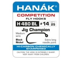 Hanak 480BL Jig Champion Hook - Funky Fly Tying