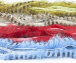 Hareline Barred Rabbit Strips - Funky Fly Tying 17 Hareline Barred Rabbit Strips - Funky Fly Tying -Fishing Accessories Store Hareline Barred Rabbit Strips 1 1