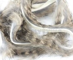 Hareline Barred Rabbit Strips - Funky Fly Tying 18 Hareline Barred Rabbit Strips - Funky Fly Tying -Fishing Accessories Store Hareline Barred Rabbit Strips Grizzly