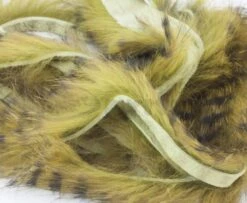 Hareline Barred Rabbit Strips - Funky Fly Tying 29 Hareline Barred Rabbit Strips - Funky Fly Tying -Fishing Accessories Store Hareline Barred Rabbit Strips Olive Variant 1