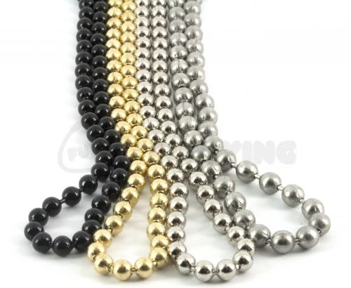 Hareline Chain Bead Eyes - Funky Fly Tying 5 Hareline Chain Bead Eyes - Funky Fly Tying - Image 3