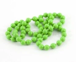 Hareline Fluoro Chain Bead Eyes - Funky Fly Tying 17 Hareline Fluoro Chain Bead Eyes - Funky Fly Tying -Fishing Accessories Store Hareline Fluoro Chain Bead Eyes Fluo Green 1