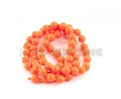 Hareline Fluoro Chain Bead Eyes - Funky Fly Tying 22 Hareline Fluoro Chain Bead Eyes - Funky Fly Tying -Fishing Accessories Store Hareline Fluoro Chain Bead Eyes Fluo Orange