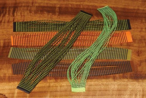 Hareline Grizzly Flutter Legs - Funky Fly Tying 3 Hareline Grizzly Flutter Legs - Funky Fly Tying