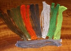 Hareline Grizzly Micro Legs - Funky Fly Tying