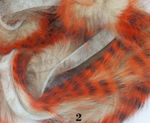 Hareline Tiger Barred Rabbit Zonker Strips - Funky Fly Tying 8 Hareline Tiger Barred Rabbit Zonker Strips - Funky Fly Tying - Image 6
