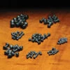 Hareline Plain Lead Dumbbell Eyes - Funky Fly Tying 1 Hareline Plain Lead Dumbbell Eyes - Funky Fly Tying -Fishing Accessories Store Hareline Plain Lead Dumbbell Eyes