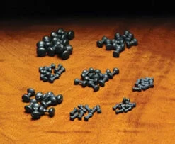 Hareline Plain Lead Dumbbell Eyes - Funky Fly Tying