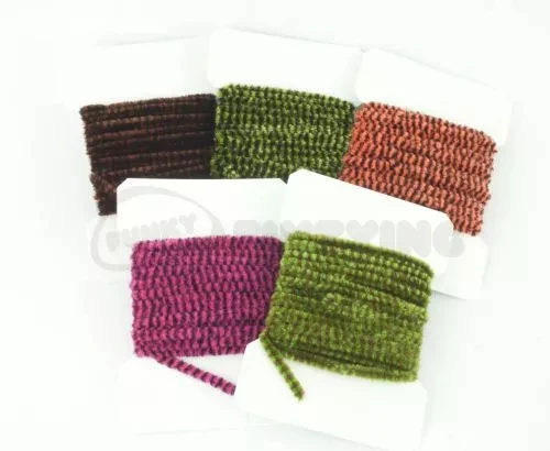 Hareline Variegated Chenille - Funky Fly Tying 3 Hareline Variegated Chenille - Funky Fly Tying