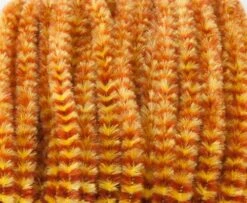 Hareline Variegated Chenille - Funky Fly Tying 33 Hareline Variegated Chenille - Funky Fly Tying -Fishing Accessories Store Hareline Variegated Chenille Brown Yellow 1