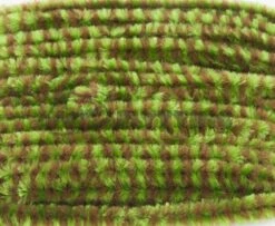 Hareline Variegated Chenille - Funky Fly Tying 25 Hareline Variegated Chenille - Funky Fly Tying -Fishing Accessories Store Hareline Variegated Chenille Light Olive Brown 1