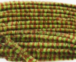 Hareline Variegated Chenille - Funky Fly Tying 41 Hareline Variegated Chenille - Funky Fly Tying -Fishing Accessories Store Hareline Variegated Chenille Olive Brown 1
