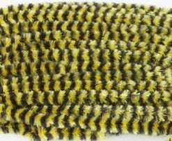 Hareline Variegated Chenille - Funky Fly Tying 37 Hareline Variegated Chenille - Funky Fly Tying -Fishing Accessories Store Hareline Variegated Chenille Yellow Black 1