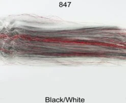 Hedron Big Fly Fiber - Funky Fly Tying 34 Hedron Big Fly Fiber - Funky Fly Tying -Fishing Accessories Store Hedron Big Fly Fiber Black White